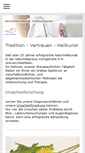 Mobile Screenshot of naturheilpraxis-nieswandt.com
