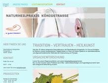 Tablet Screenshot of naturheilpraxis-nieswandt.com